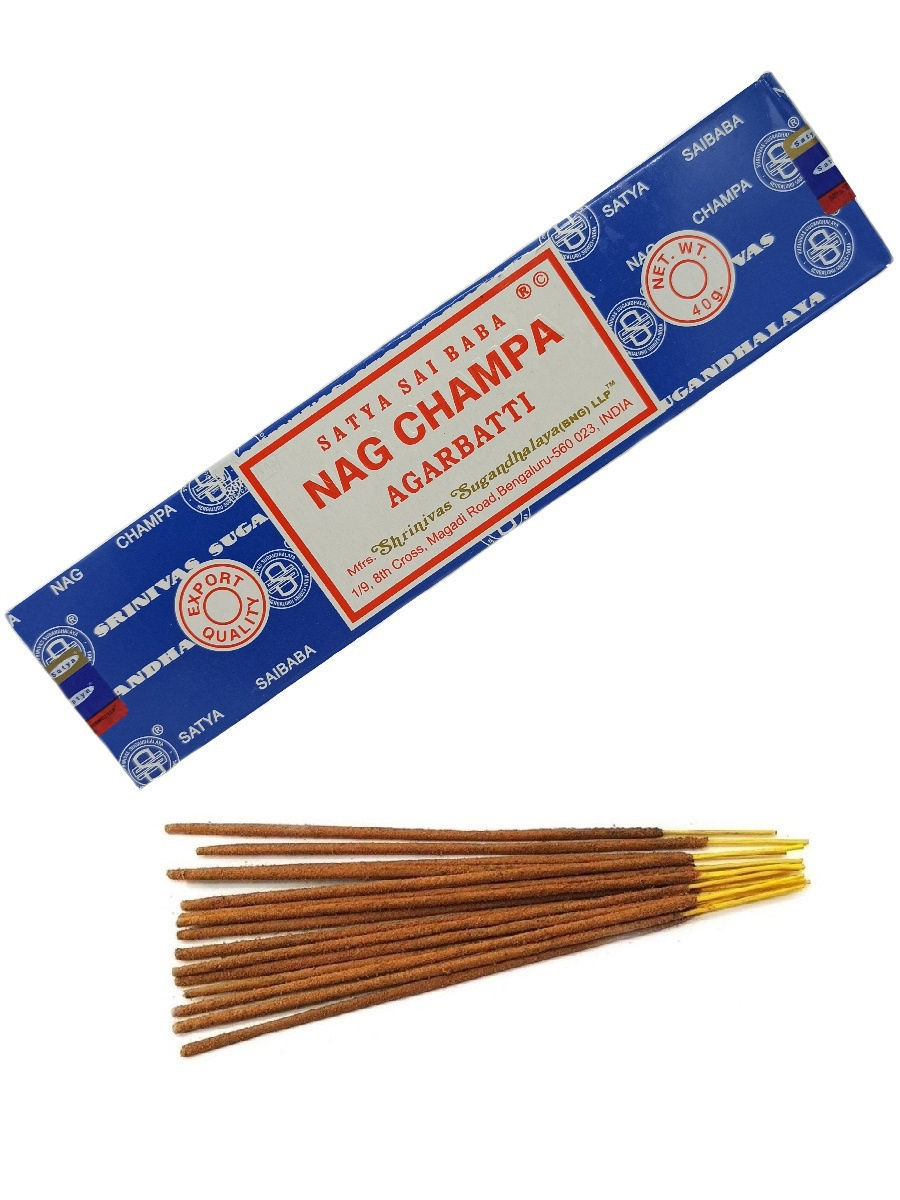 Купить Благовония Satya Nag Champa (Наг Чампа) - цена на Благовония Satya  Nag Champa (Наг Чампа) в интернет-магазине ThaiBro.ru