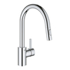 Смеситель для мойки с выдвижным изливом Grohe Eurosmart Cosmopolitan 31481001