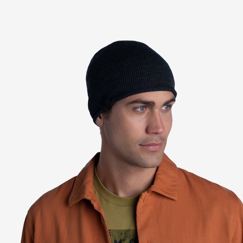 Картинка шапка вязаная Buff hat knitted Lekey Graphite - 2