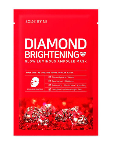 Some By Mi Diamond Brightening Glow Luminous Ampoule - Маска для лица тканевая
