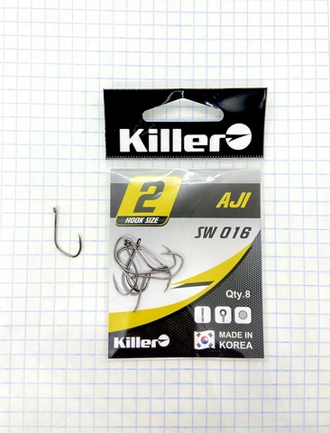 Крючок KILLER AJI № 2 продажа от 10 шт.