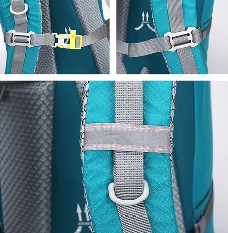 Картинка рюкзак туристический Nevo Rhino 9032-NW Orange - 10