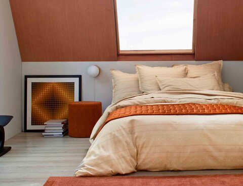 Постельное белье 2 спальное евро Blanc des Vosges Allegro Naturel