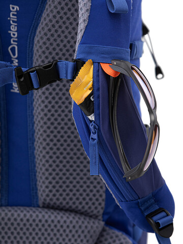 Картинка рюкзак туристический Kanrock Cruiser 30 Rich Blue - 13