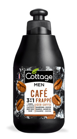 Шампунь для волос и гель для душа для мужчин Cottage Men's Shampoo-Shower Gel  Iced Coffee