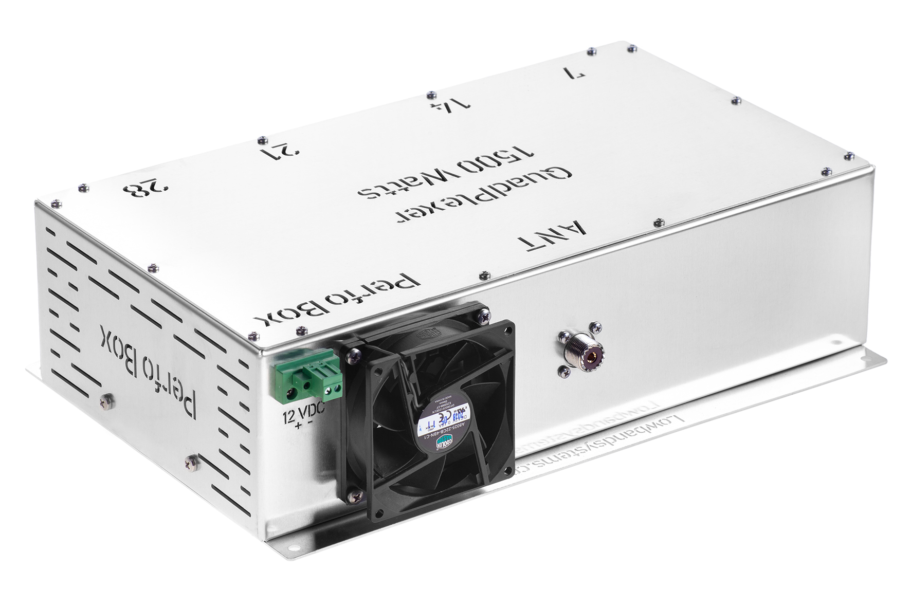 QuadPlexer «Perfo Box-1500», 1500W ICAS, 7-14-21-28 MHz 