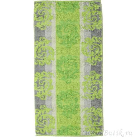 Полотенце 80х150 Cawo Noblesse 1057 Cashmere Jaquard киви