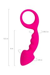 Розовая анальная втулка Bong - 12,5 см. - 