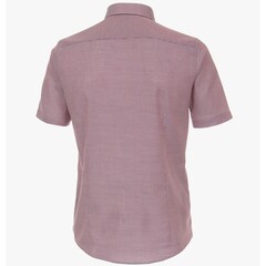 Сорочка Venti Modern Fit 623869300-401 в бордовой гамме короткий рукав