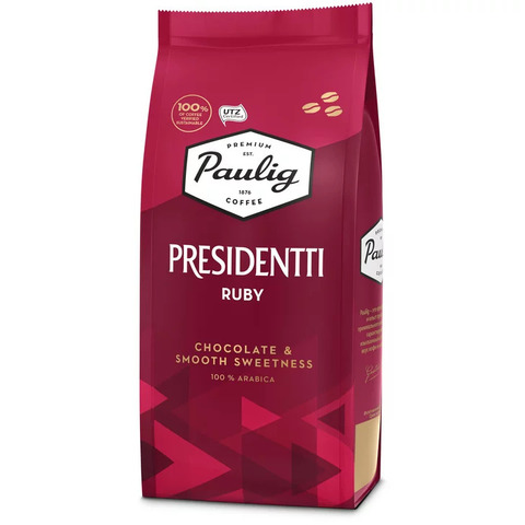 купить Кофе в зернах Paulig Presidentti Ruby, 250 г (Паулиг)