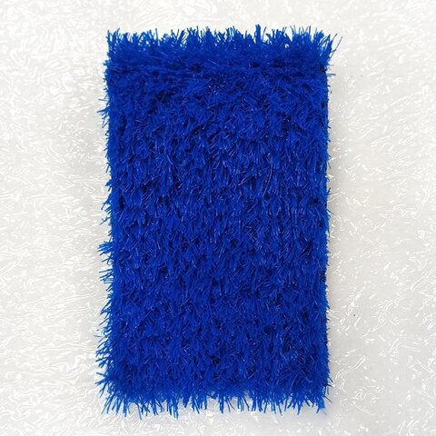 Трава искусственная "Deco" синяя, ширина 2м, рулон 25м