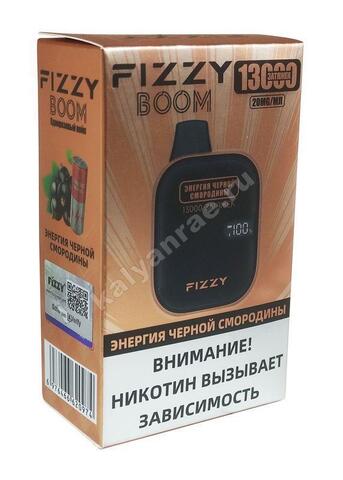 Fizzy Boom Энергия Черной Смородины 13000 затяжек