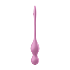 Тренажер для интимных мышц с вибрацией Satisfyer Love Birds 1 розовый (Connect App)
