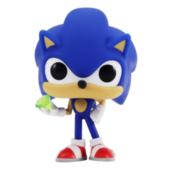 Фигурка Funko POP! Games: Sonic with Emerald Sonic the Hedgehog