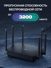 Wi-Fi роутер Redmi Router AX6S CN, черный