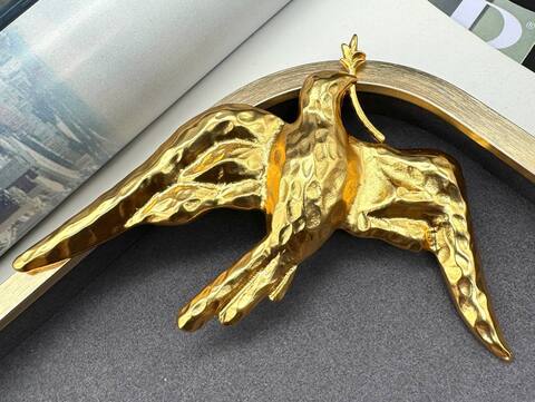 22827- Стильная брошь ПТИЦА (BIRD) в стиле Schiaparelli