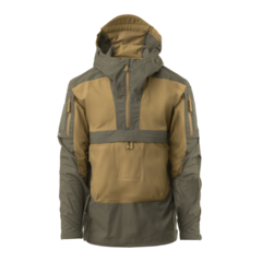 Helikon-Tex Tracer Anorak Jacket - Polycotton Ripstop - Coyote / Taiga Green