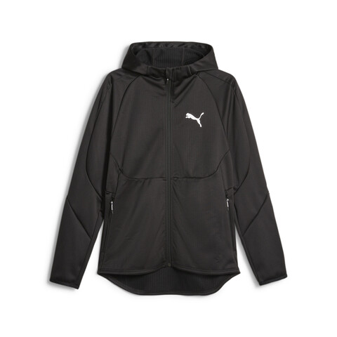 Толстовка Puma EVOSTRIPE Warm Full-Zip Hoodie PUMA Blac