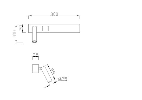 Бра Technical Comodo C031WL-L8W3K