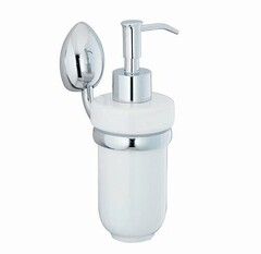 WasserKRAFT Аксесс Weser K-8699C Дозатор жидкого мыла, навесной (блистер), КЕРАМИКА, хром, WasserKRAFT фото