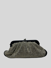 Сумочка-кошелек крупные стразы