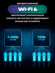 Wi-Fi роутер Redmi Router AX6S CN, черный