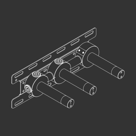 CEA PTR 01 скрытая часть для встраиваемого настенногосмесителя