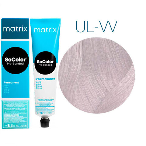 Matrix SoColor Pre-Bonded UL-VV (Глубокий перламутровый) - Крем-краска для волос