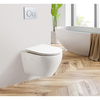 BelBagno BB046CHR Унитаз подвесной безободковый 370x500x360