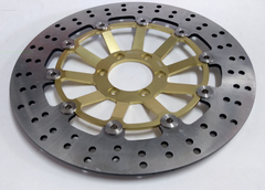 Диск тормозной передний золотой на Honda CBR XX Blackbird 1100 99-07, CB 1300 1284 01-02