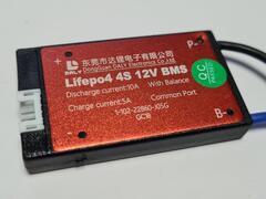 Плата контроля BMS LiFePO4 4S 12V 10A