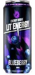 LIT ENERGY BLUEBERRY Черника 450мл 1шт.