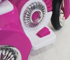 Электромобиль Rivertoys Мото X222XX розовый X222XX-WHITE-PINK