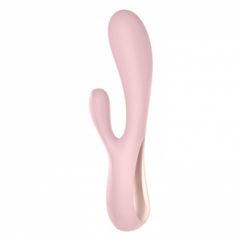 Satisfyer Mono Flex Вибромассажер с возможностью управления через приложение - розовый