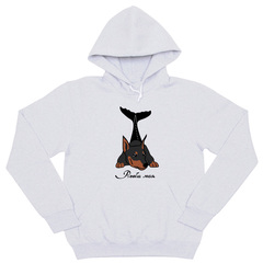 Толстовка "Цвергпинчер - рыба моя"