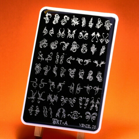 Пластина для стемпинга Art-A MAX Venzel 03