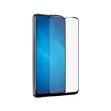 Защитное стекло 9H полный клей Full Glue для Realme C11 / C20 2021 (Черная рамка)