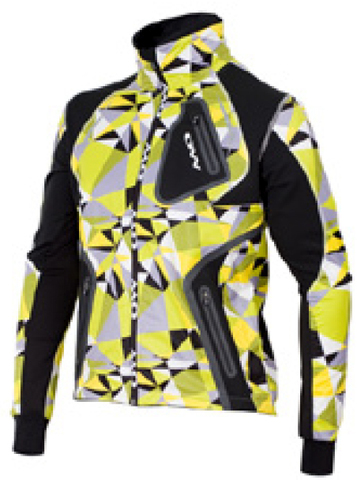 Лыжная разминочная куртка One Way - Carnic yellow diamond унисекс