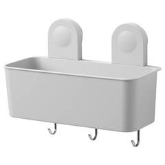 Органайзер для душа с крючком IKEA RANEN (РАНЕН), 26x21 см