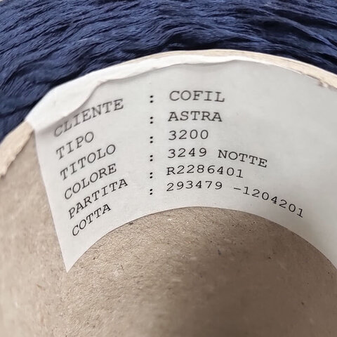 Шнурок п/а COFIL ASTRA 320 темно-синий