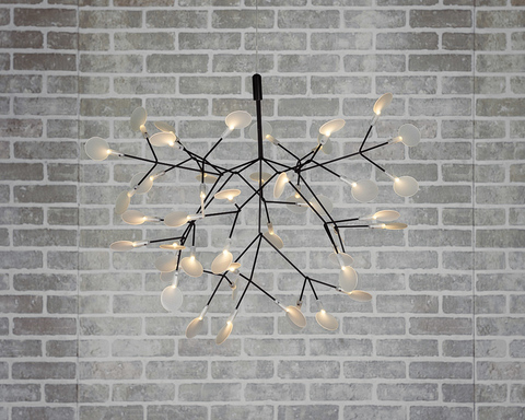 Люстра Heracleum Black D50