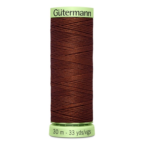 Нить Top Stitch 30/30 м для декоративной отстрочки, Gutermann, 230 трюфельный