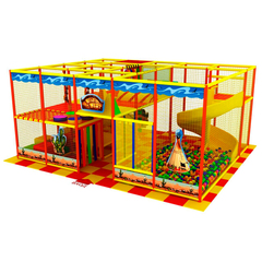 Детский игровой лабиринт «Вестерн» 28,8 м² (6*4,8*2,8 м)