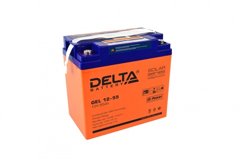 Аккумуляторная батарея Delta GEL 12-55