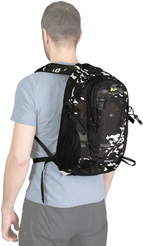 Картинка рюкзак туристический Nevo Rhino 9067-NW Camo Black Green - 11