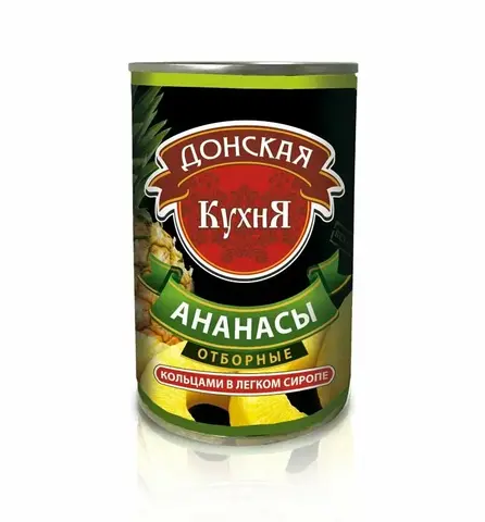 Ананасы КУСОЧКИ Донская Кухня 850мл
