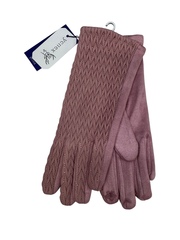 Перчатки. Женские. Верх: Текстильные. Подклад: Плюш-флис.В упаковке 12 шт, разные цвета.