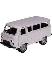 Машинка инерционная (12х6,5х5,5 см, серый, откр. двери) в пакете