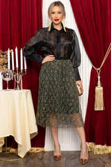 Юбка Сама Нежность (черная) Ю14755-7М LT Collection