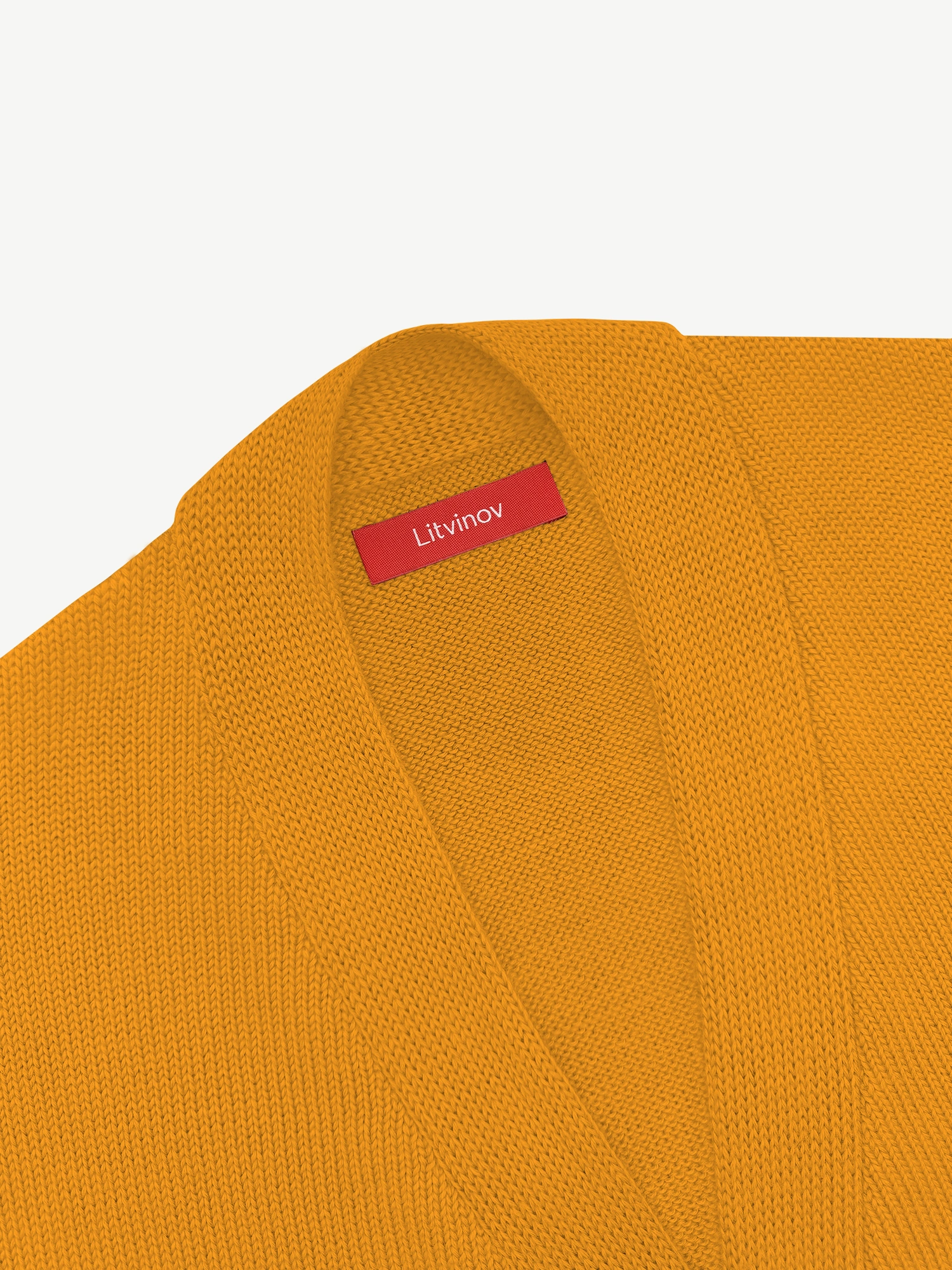 Кардиган с пуговицами из экохлопка